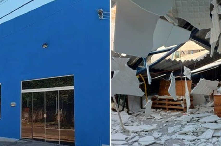  “Livramento”: Telhado de igreja desaba um dia após festa com 200 pessoas