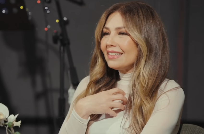  Thalia diz que se converteu após ter visão de Jesus: “Ele mudou meu coração de pedra”